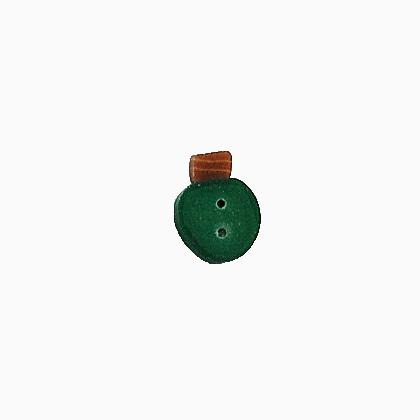 4428T - Tiny Dark Green Old-Fashioned Bulb