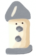 NH1011 - Blue Roof Birdhouse