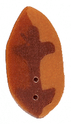 NH1062L - Large Orange Elm Leaf