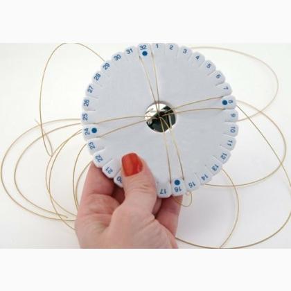 Kumihimo Disk 4.25\" Ronde