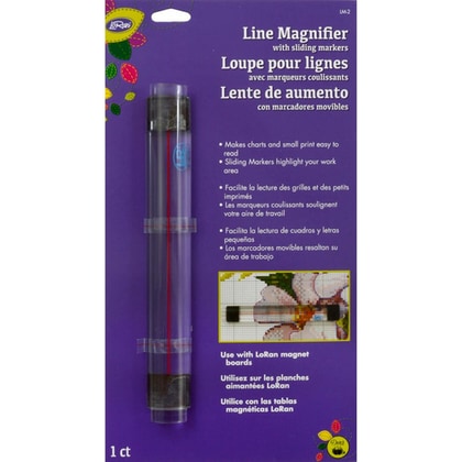 Loupe pour lignes avec marqueurs coulissants