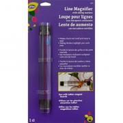 Loupe pour lignes avec marqueurs coulissants