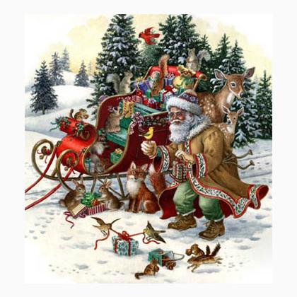Woodland Santa 2