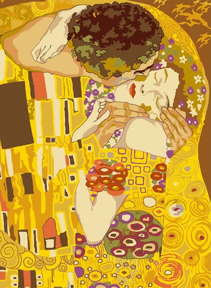 Klimt: Le baiser