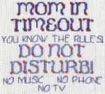 Mom In Time Out