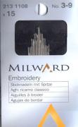 Aiguilles pour broder Milward 3-9