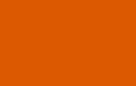 Couleur acrylique opaque - arancio chiaro