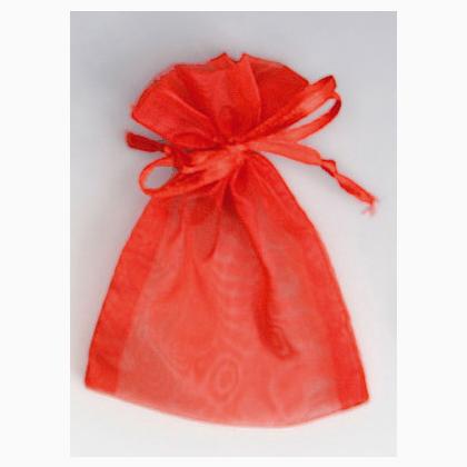 Sac en organdi - Rouge