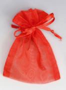 Sac en organdi - Rouge