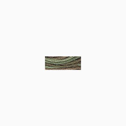 Valdani Hand-Overdyed 6 Strand - Icy Leaves