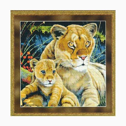Lioness And Cub