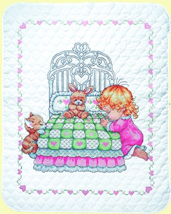 Bedtime Prayers - Girl Quilt