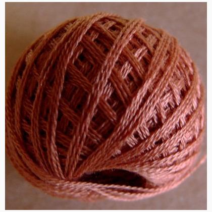 Valdani Hand-Overdyed 3 Strand - Faded Rust Medium