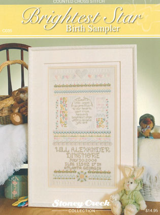 Brightest Star Birth Sampler (Chartpack)