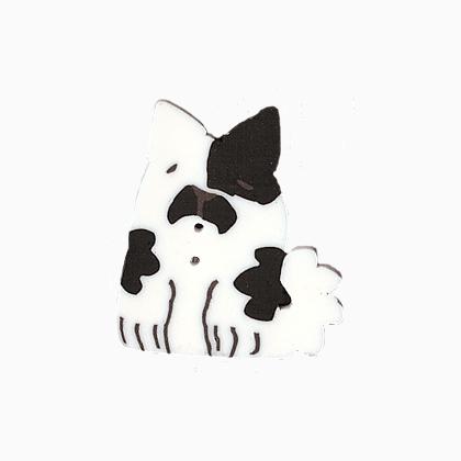 1178S - Small White Spotted Dog