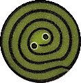 CB1017T - Tiny Lime & Black Swirl