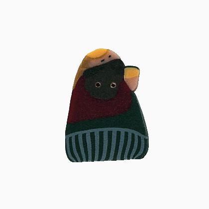 NH1069S - Small Red Wise Man