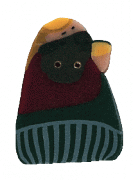 NH1069S - Small Red Wise Man