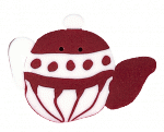 RW1001 - Teapot - Red & White