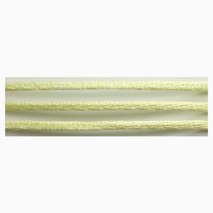 Cordon à tisser et attacher: Jaune 2mm./50m.