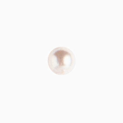 Perles de cire: Blanc 8mm.