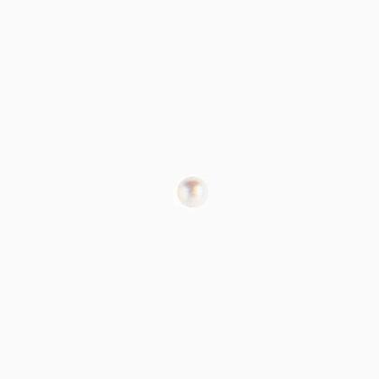 Perles de cire: Blanc 3mm.