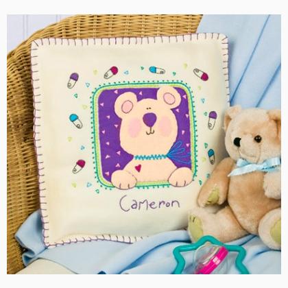 Welcome Baby- Coussin