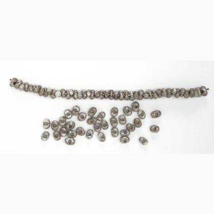 Rocailles - Transp. papillon 2x4mm. - Brun