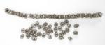 Rocailles - Transp. papillon 2x4mm. - Brun