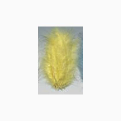 Plumes 12 cm: Jaune