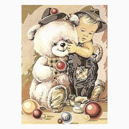 L\'enfant de la balle canevas