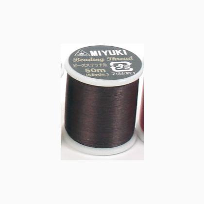 Fil pour perles Marron