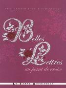 Belles lettres au point de croix