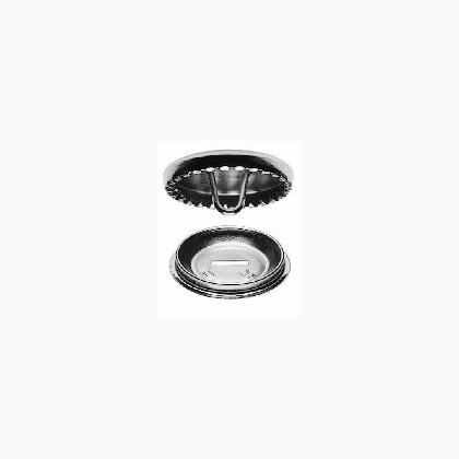 Boutons à couvrir sans outils 15mm