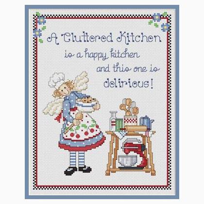 Cluttered Kitchen, A