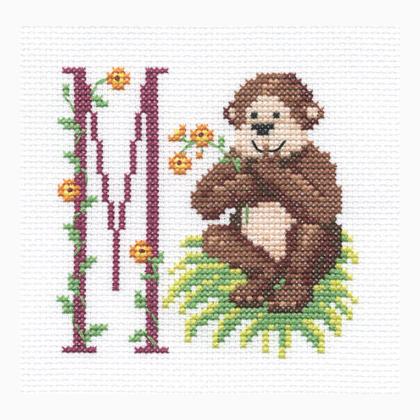 Initiale petit singe