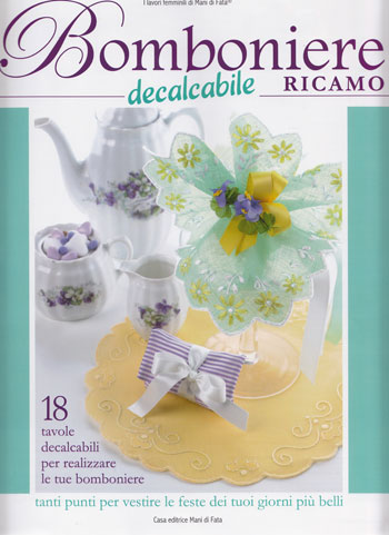 Bomboniere Ricamo decalcabile