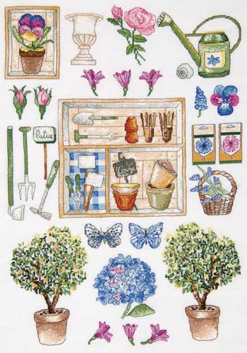 Deco: Sampler au Jardin