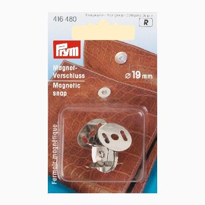 Fermoir magnétique (19mm) - Argent