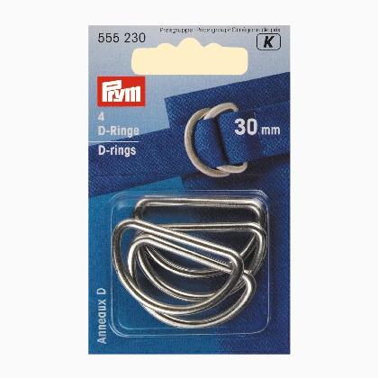 Anneaux (30mm) - Argent