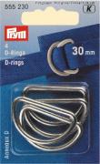 Anneaux (30mm) - Argent
