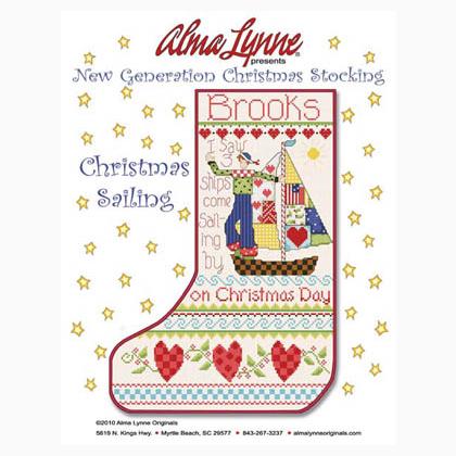 Christmas Sailing Stocking (Brooks)