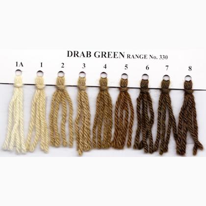 Tapestry Wool - Drab Green 331