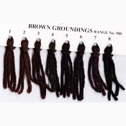 Tapestry Wool - Brown Groundings 587
