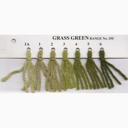 Crewel Wool Hank - Grass Green 251A