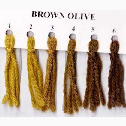 Crewel Wool - Brown Olive 312
