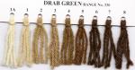 Crewel Wool - Drab Green 332