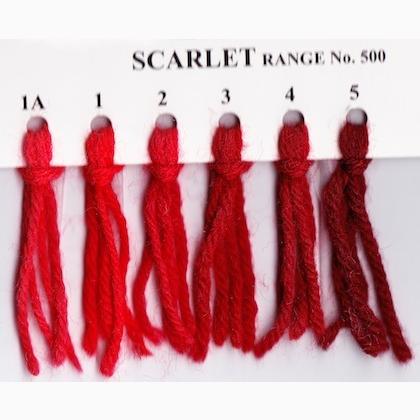 Crewel Wool Hank - Scarlet 501