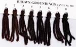Crewel Wool Hank - Brown Groundings 588