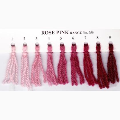 Crewel Wool Hank - Rose Pink 754